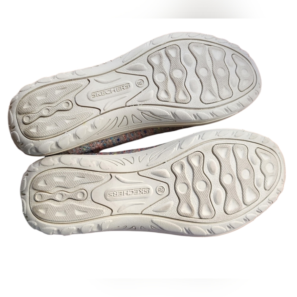 Skechers Women's 8 Reggae Fest Wicker Slip On Shoes - Picture 5 of 5